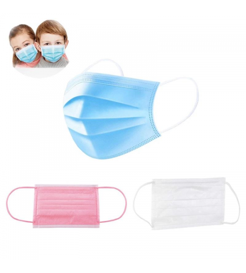 3 KATLI CERRAHİ ÇOÇUK MASKE (paket 25li)