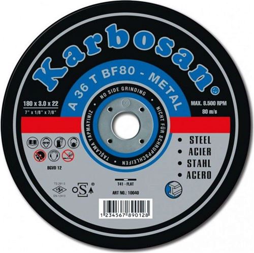 KARBOSAN 180X3 NK KESİCİ TAŞ
