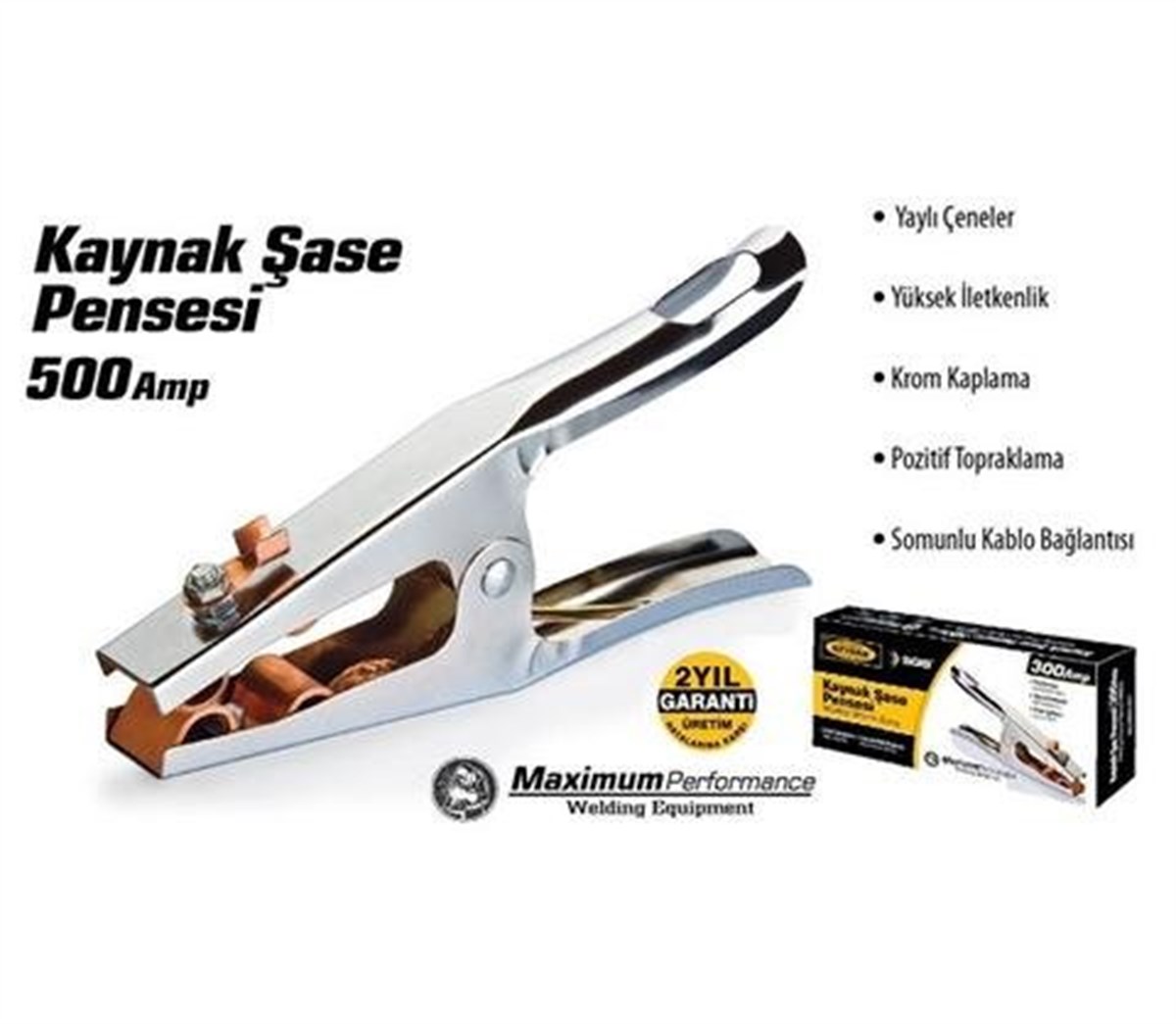 KAYNAK ŞASE PENSE 500 AMPER