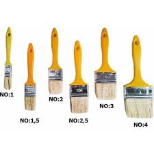 PLASTİK SAPLI EKO KESTİRME FIRÇA NO:2,5