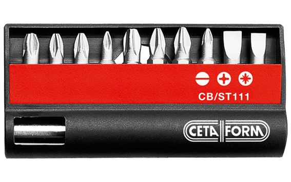 CB/ST111 11 PARÇA BİTS UÇ TAKIMI - DÜZ/YILDIZ/POZİDRİV