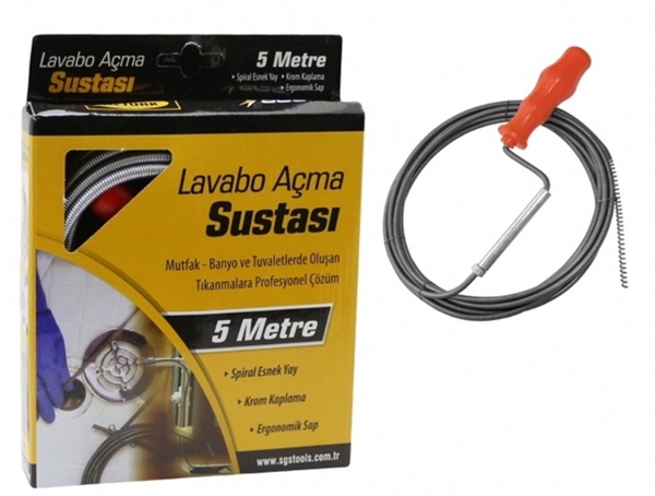 LAVABO AÇMA SUSTASI 5MT