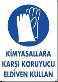 KİMYASALLARA KARŞI KORUYUCU ELDİVEN KULLAN