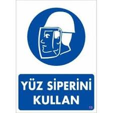 YÜZ SİPERİNİ KULLAN