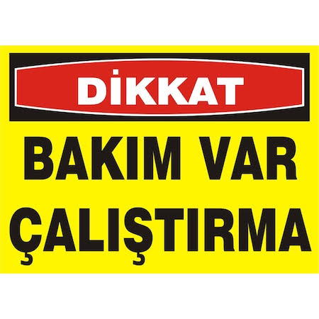 BAKIM VAR ÇALIŞTIRMA
