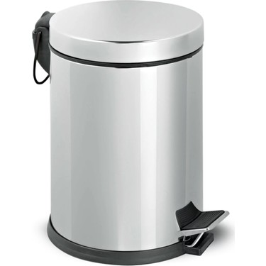 PEDALLI ÇÖP KOVASI KROM 3LT